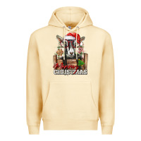 Pina Colada Merry Christmas Alpine Goat Premium Hoodie - LillyAllenDesigns