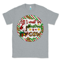 Heather Grey Christmas all i want for christmas is a cow Classic Tee - Artiststas