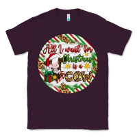 Plum Christmas all i want for christmas is a cow Classic Tee - Artiststas
