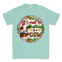 Seafoam Christmas all i want for christmas is a cow Classic Tee - Artiststas