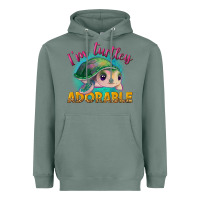 Sage i'm turtley adorable Heavyweight Hoodie - NancyCooperArtShop