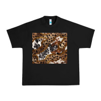 Black leopard and cowhides Urban Heavy Tee - BarkalooDesign