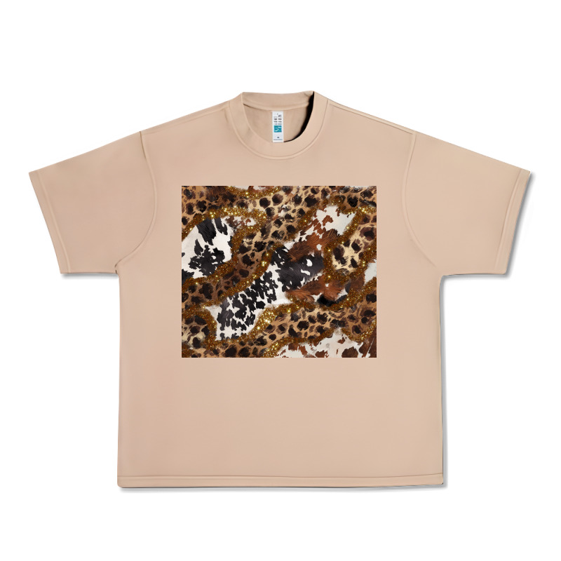 Leopard And Cowhides Urban Heavy Tee by BarkalooDesign | Teevron