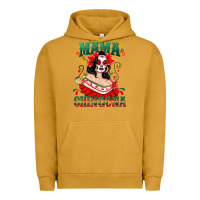 Pigment Peanut Butter Mama Chingona Skull Urban Hoodie - texasbilliewilder