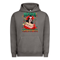 Pigment Tornado Mama Chingona Skull Urban Hoodie - texasbilliewilder
