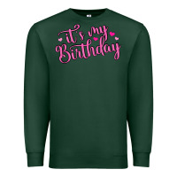 Sports Green it s my birthday Premium Sweatshirt - MaliasSmallBusiness