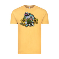 Vintage Mustard western horseshoe Vintage Tee - SublimationCraftShop