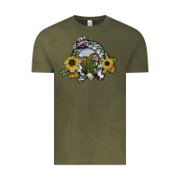 Vintage Olive western horseshoe Vintage Tee - SublimationCraftShop