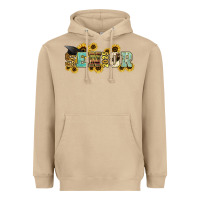 Mushroom senior 2025 sunflowers Heavyweight Hoodie - NancyCooperArtShop