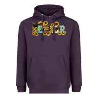 Plum senior 2025 sunflowers Heavyweight Hoodie - NancyCooperArtShop