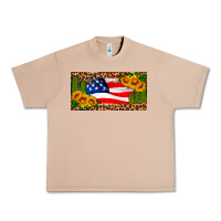 Burro usa flag and cactus license plate Urban Heavy Tee - HRA Design Shop