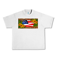 Lunar Rock usa flag and cactus license plate Urban Heavy Tee - HRA Design Shop