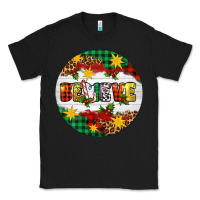 Black Christmas Believe Classic Tee - Artiststas