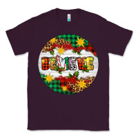 Plum Christmas Believe Classic Tee - Artiststas