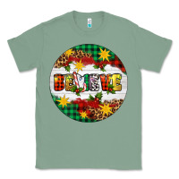Sage Christmas Believe Classic Tee - Artiststas