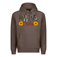 Coffee papa claus Premium Hoodie - AdoDesignShop