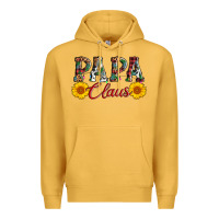 Mustard papa claus Premium Hoodie - AdoDesignShop