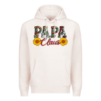 Pale Pink papa claus Premium Hoodie - AdoDesignShop