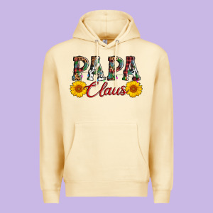 Papa Claus Premium Hoodie Designed By Adodesignshop