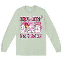 Matcha freaking freezing with Snowmans Long Sleeve Tee - AdoDesignShop