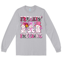 Moon Dust freaking freezing with Snowmans Long Sleeve Tee - AdoDesignShop