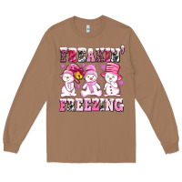 Toasted Coconut freaking freezing with Snowmans Long Sleeve Tee - AdoDesignShop