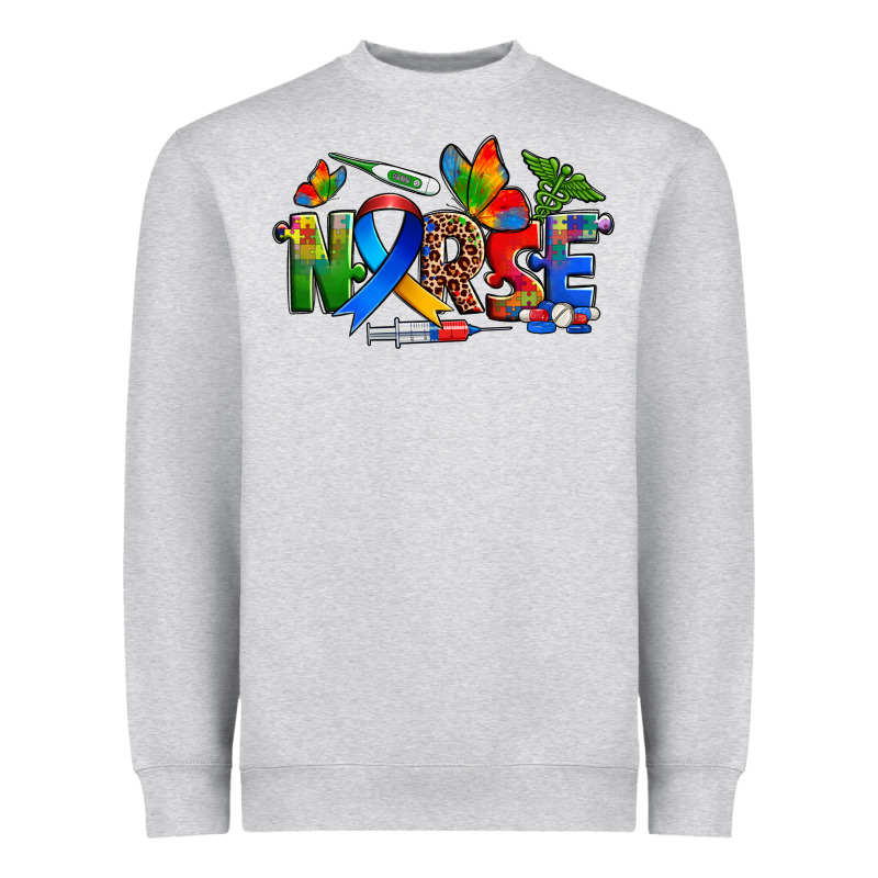 Autism Nurse Heavyweight Sweatshirt by Zillion Design Studio | Teevron