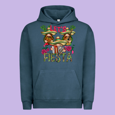 Let's Fiesta With Gnomes Urban Hoodie Designed By Nancycooperartshop