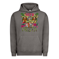 Pigment Tornado Let's Fiesta with gnomes Urban Hoodie - NancyCooperArtShop