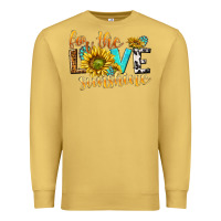 Antique Gold for the love sunshine Premium Sweatshirt - NancyCooperArtShop