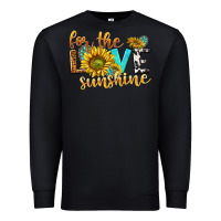 Black for the love sunshine Premium Sweatshirt - NancyCooperArtShop