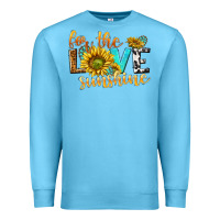 Ocean Blue for the love sunshine Premium Sweatshirt - NancyCooperArtShop