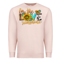 Pale Pink for the love sunshine Premium Sweatshirt - NancyCooperArtShop