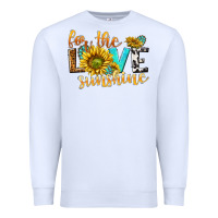 White for the love sunshine Premium Sweatshirt - NancyCooperArtShop