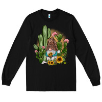Black cactus gnomes Long Sleeve Tee - JahusDesignShop