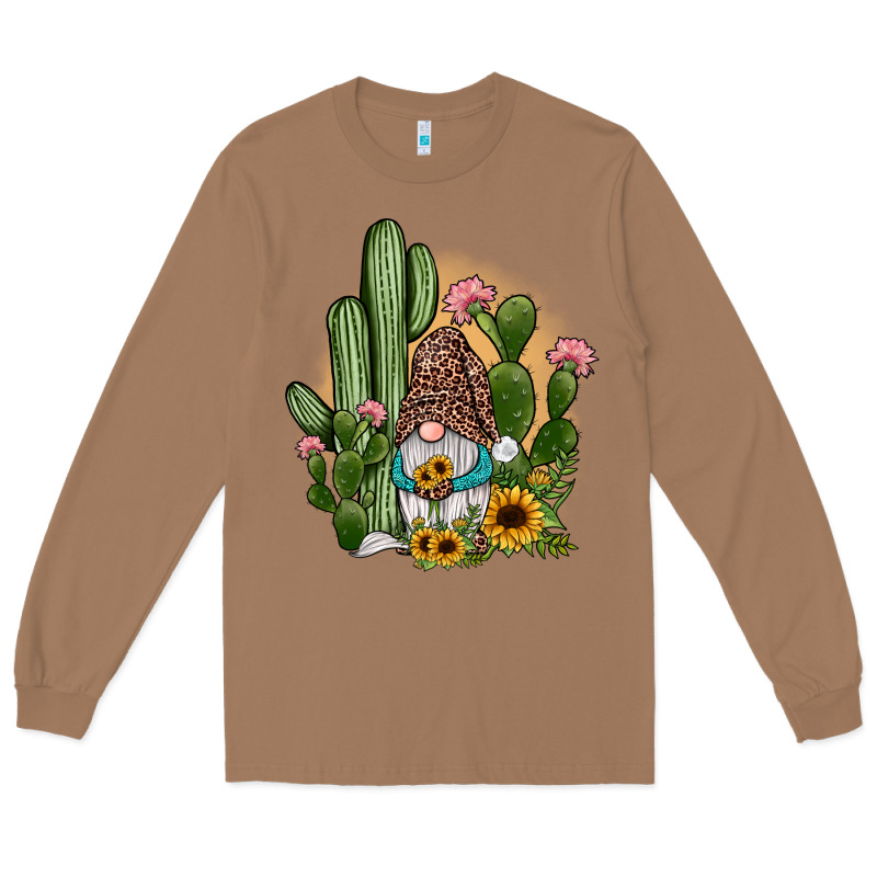 Cactus Gnomes Long Sleeve Tee by JahusDesignShop | Teevron
