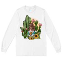 White cactus gnomes Long Sleeve Tee - JahusDesignShop