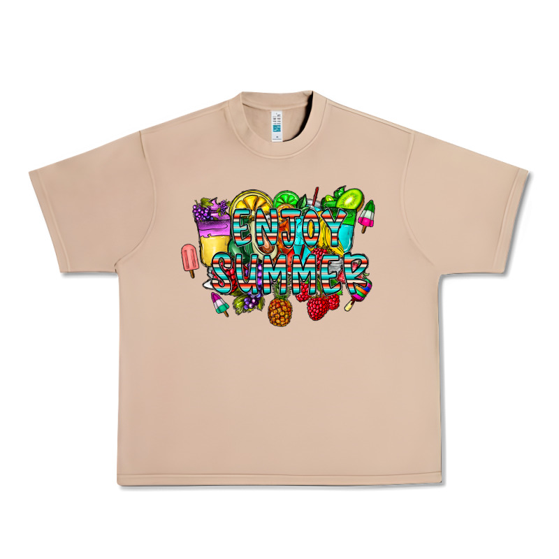 Enjoy Summer Urban Heavy Tee by CowhideDigitalArt | Teevron