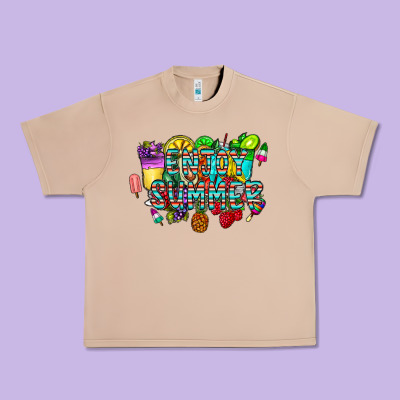 Enjoy Summer Urban Heavy Tee Designed By Cowhidedigitalart