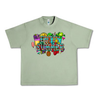 Oil Green enjoy summer Urban Heavy Tee - CowhideDigitalArt