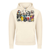 Vintage Artic cartoon characters coffee cups Vintage Hoodie - Zillion Design Studio