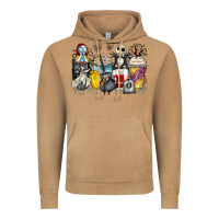 Cartoon Characters Coffee Cups Vintage Hoodie | Teevron