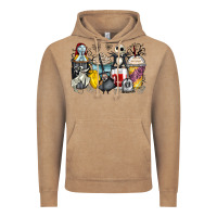 Vintage Coffee cartoon characters coffee cups Vintage Hoodie - Zillion Design Studio