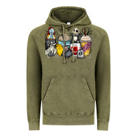 Vintage Olive cartoon characters coffee cups Vintage Hoodie - Zillion Design Studio