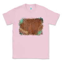 Bubblegum Pink Wood Glitter Leopard Pattern Frame Classic Tee - Bettercallsaul