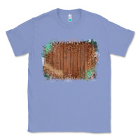 Colony Blue Wood Glitter Leopard Pattern Frame Classic Tee - Bettercallsaul