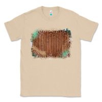 Mushroom Wood Glitter Leopard Pattern Frame Classic Tee - Bettercallsaul
