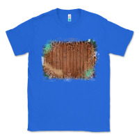 True Royal Wood Glitter Leopard Pattern Frame Classic Tee - Bettercallsaul