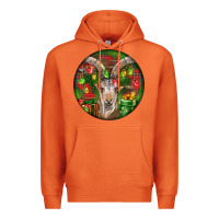 Carrot Spanish Goat Christmas Ornament Premium Hoodie - LillyAllenDesigns
