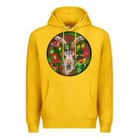 Lemon Spanish Goat Christmas Ornament Premium Hoodie - LillyAllenDesigns